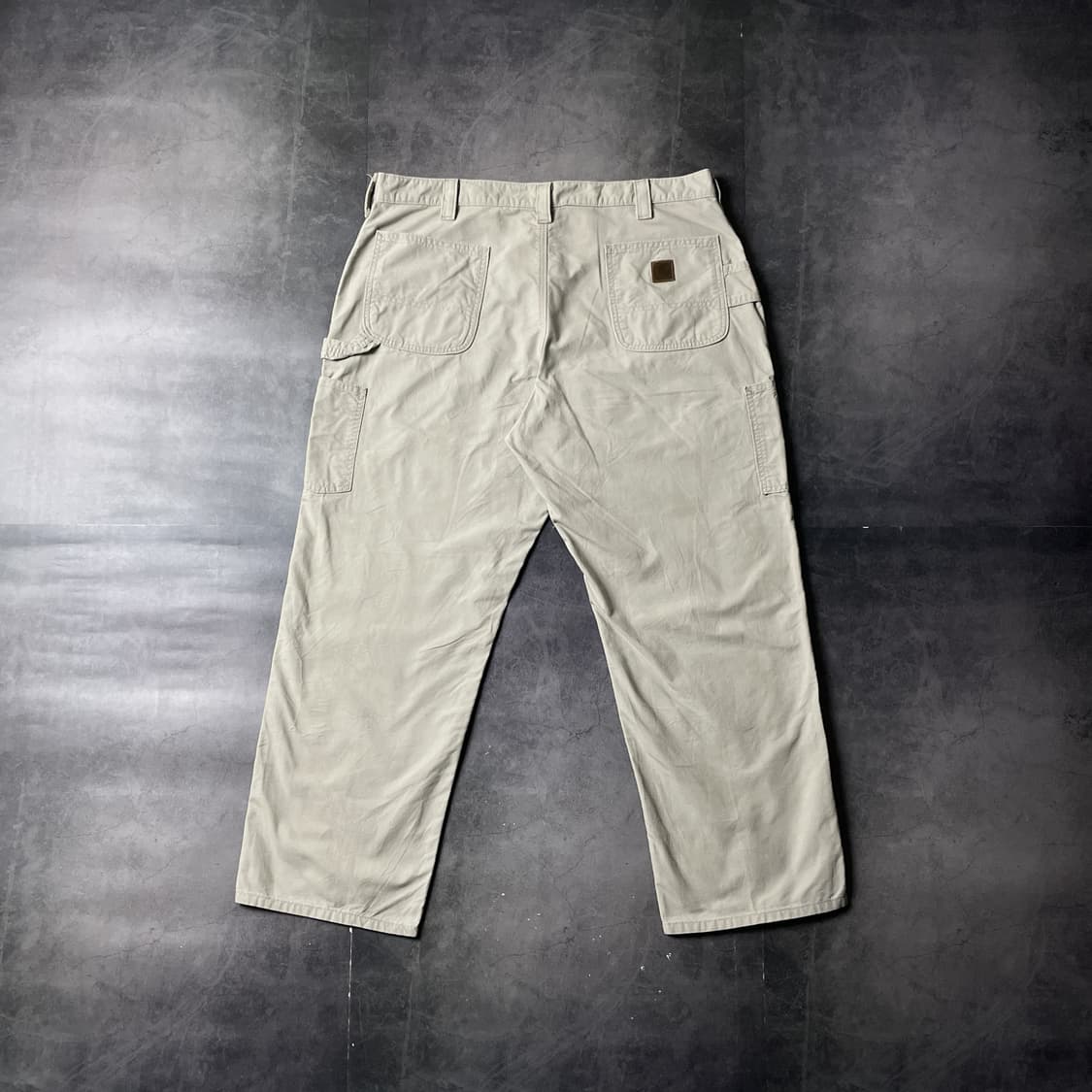 CARHARTT 칼하트 아이보리 싱글니 워크 팬츠 A00819 상품이미지6