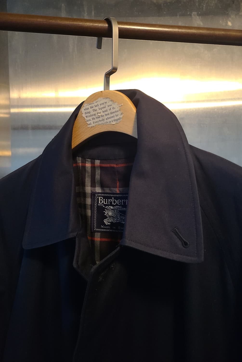 버버리 래글런 코트 상품이미지4