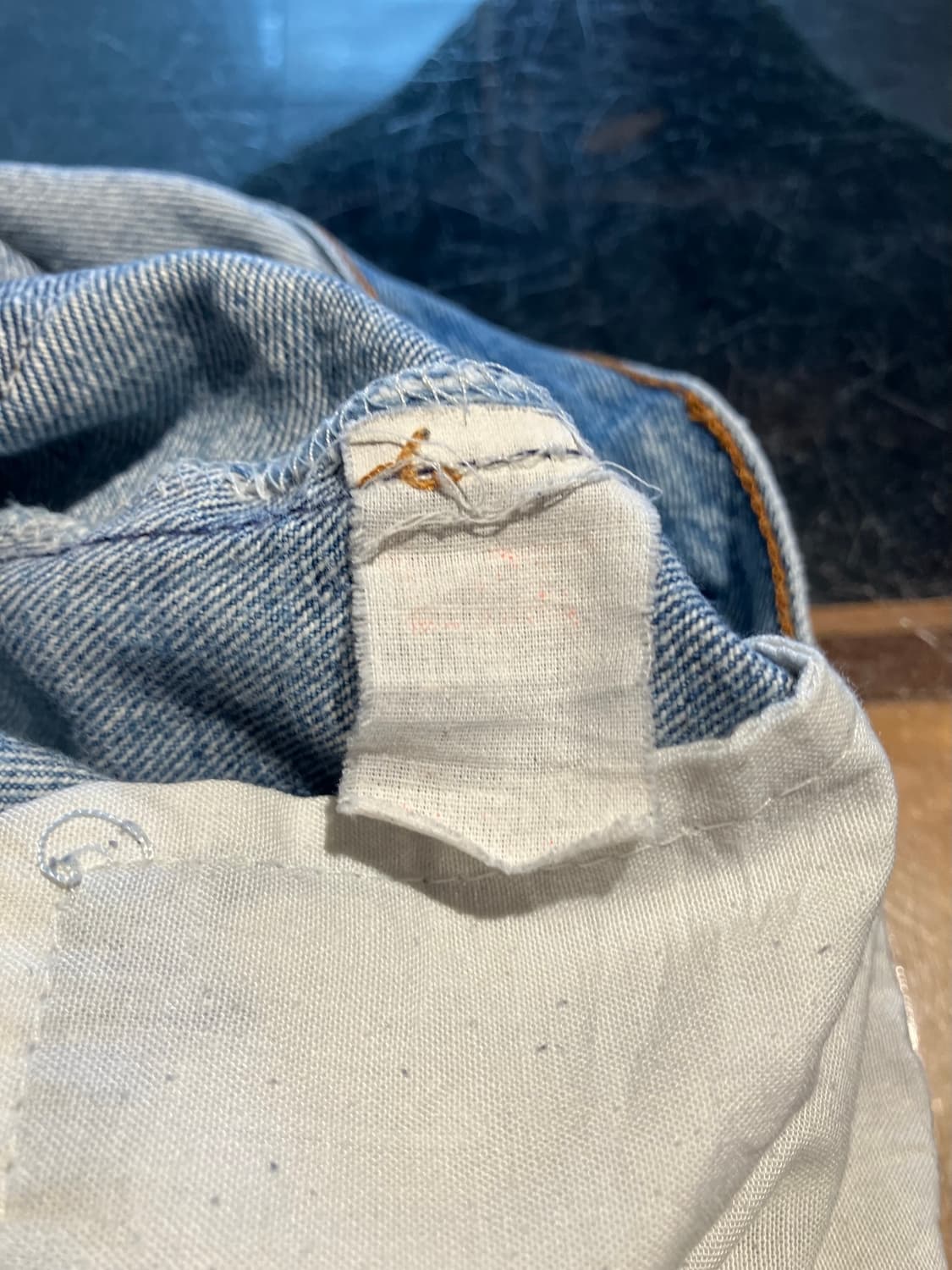 90s USA 빈티지 리바이스 501 데님 팬츠 상품이미지9