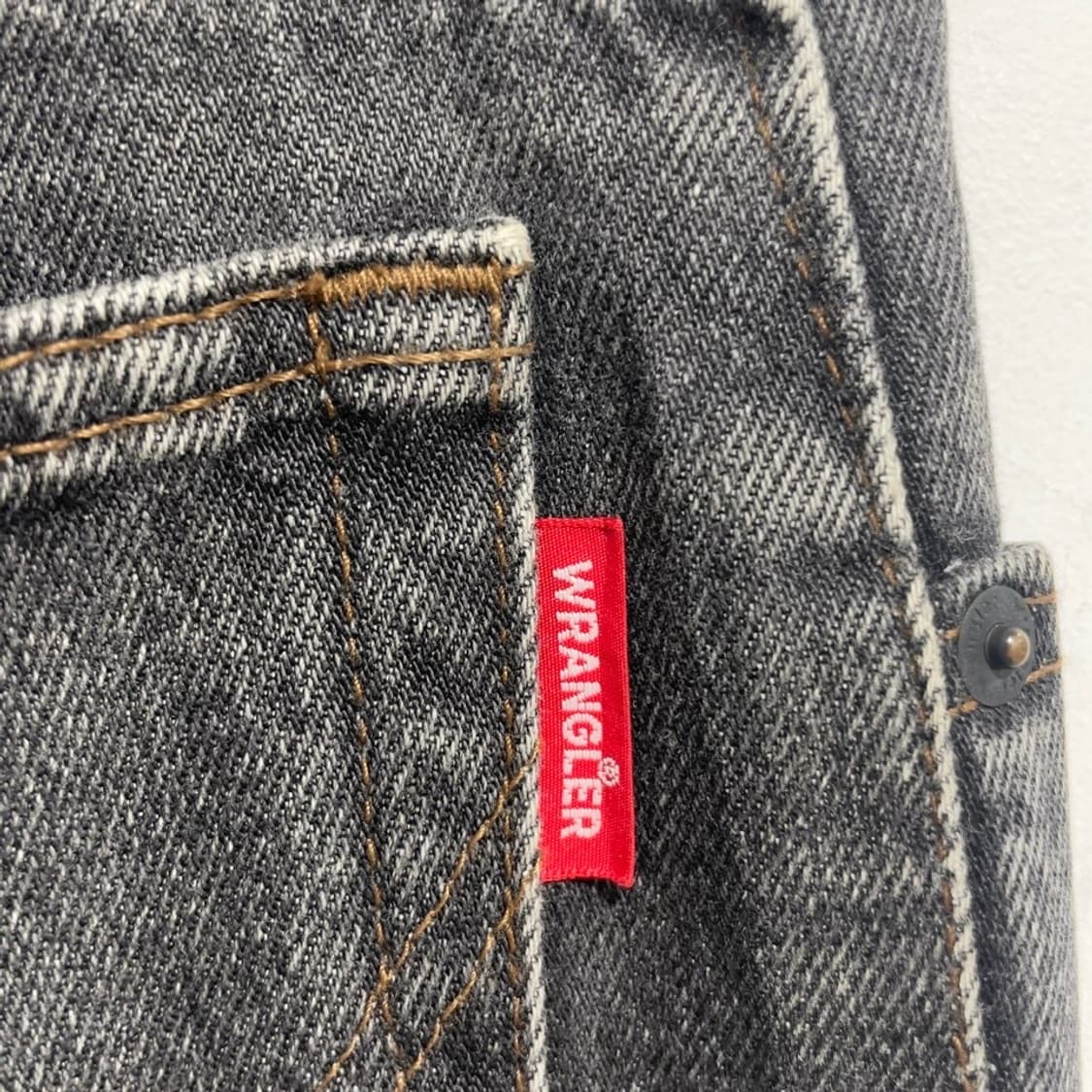 랭글러 흑청 데님팬츠 상품이미지7