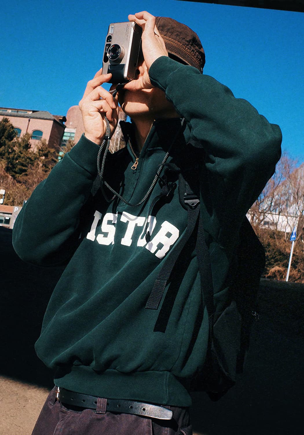 컬렉트피시스 visitor 하프집업 M사이즈 상품이미지2