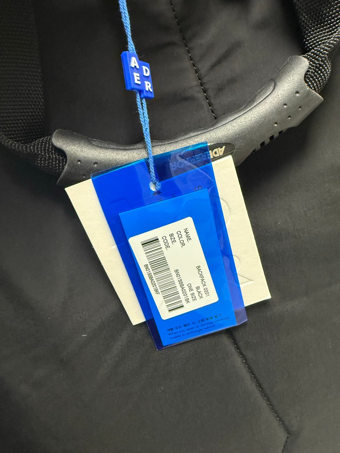 아더에러 바딘 백팩 새상품 상품이미지3