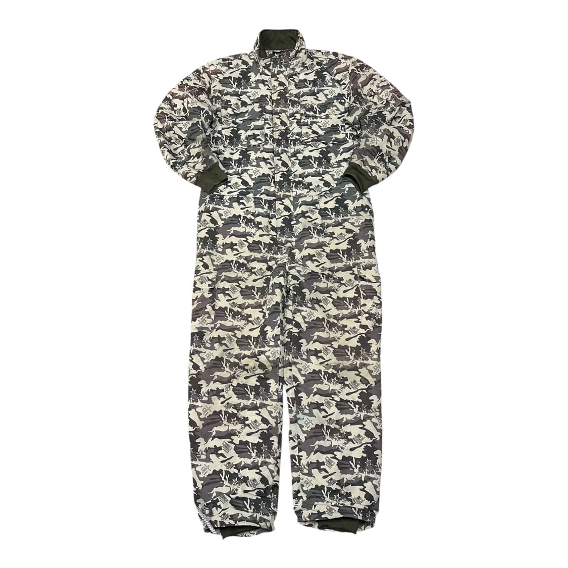 ✨ (바배) 스즈끼 카모 동계 올인원 작업복 낚시복 누빔 점프 수트 상품이미지1