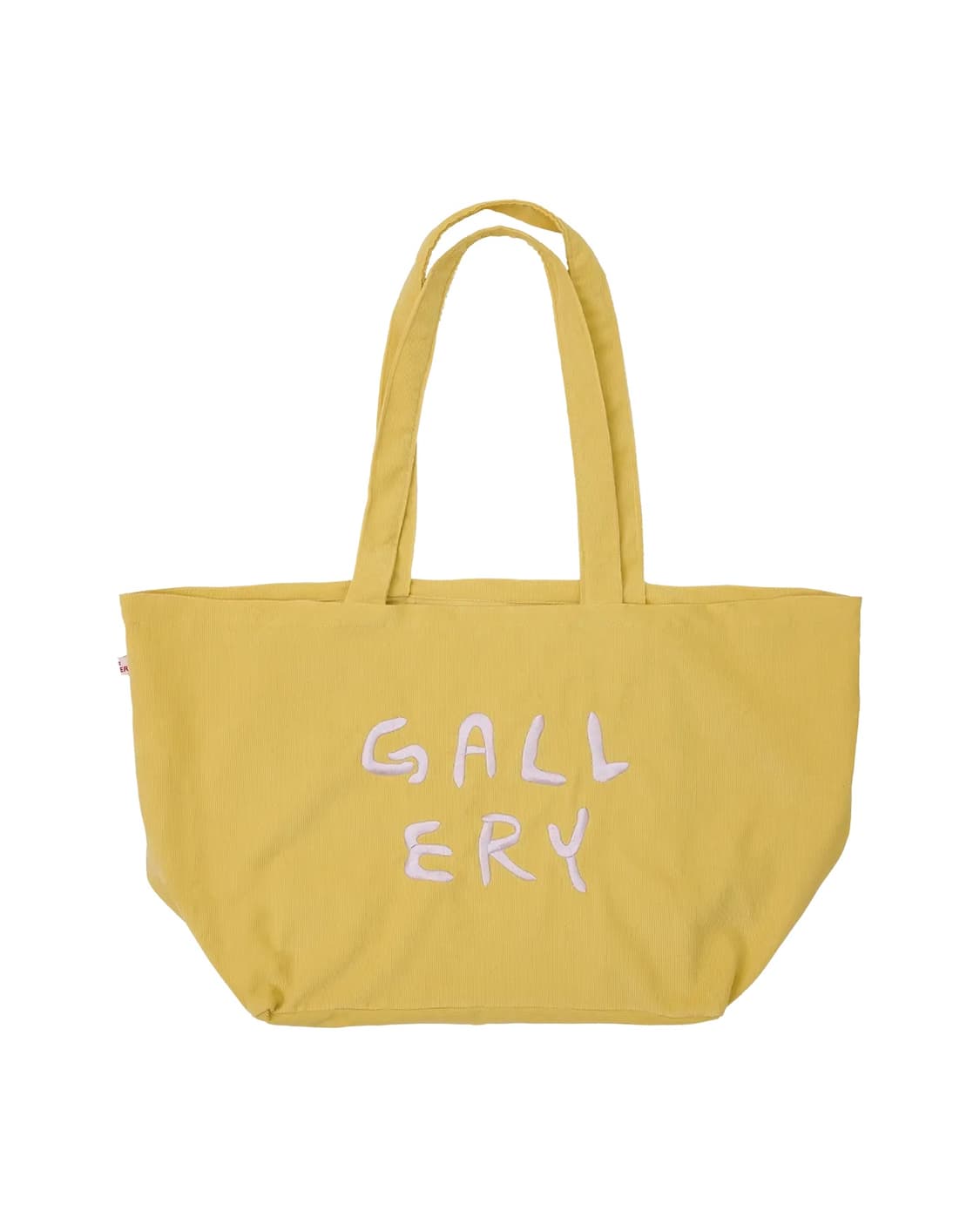 1011갤러리 로고 코듀로이백 옐로 삽니다 상품이미지1