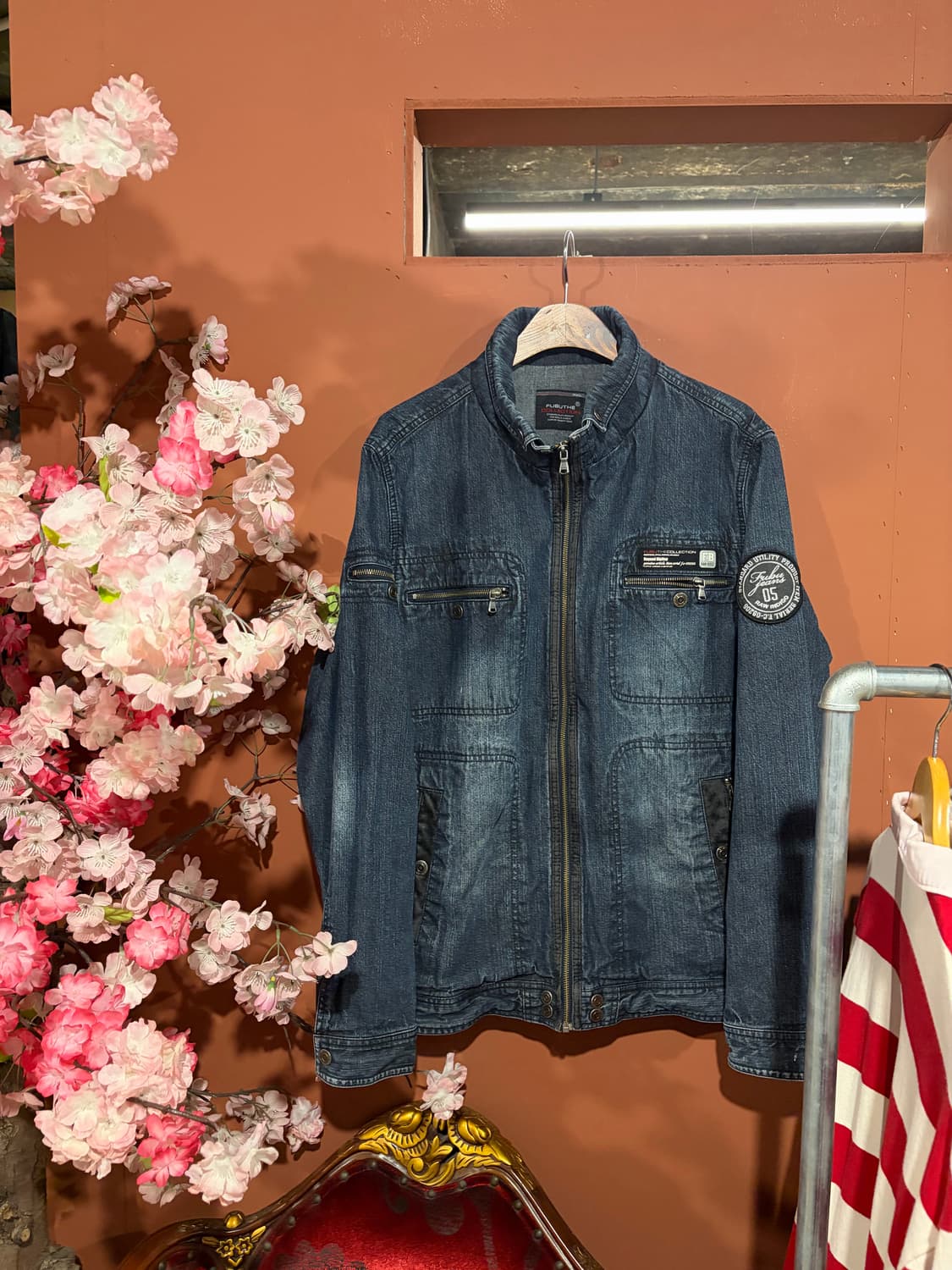 FUBU 올드스쿨 데님자켓 상품이미지1