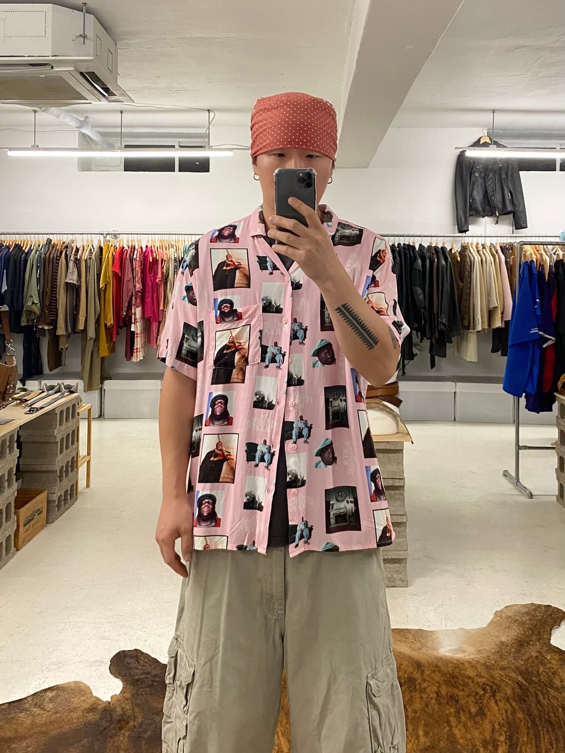 H&M x The Notorious B.I.G. shirts 비기스몰즈 상품이미지1