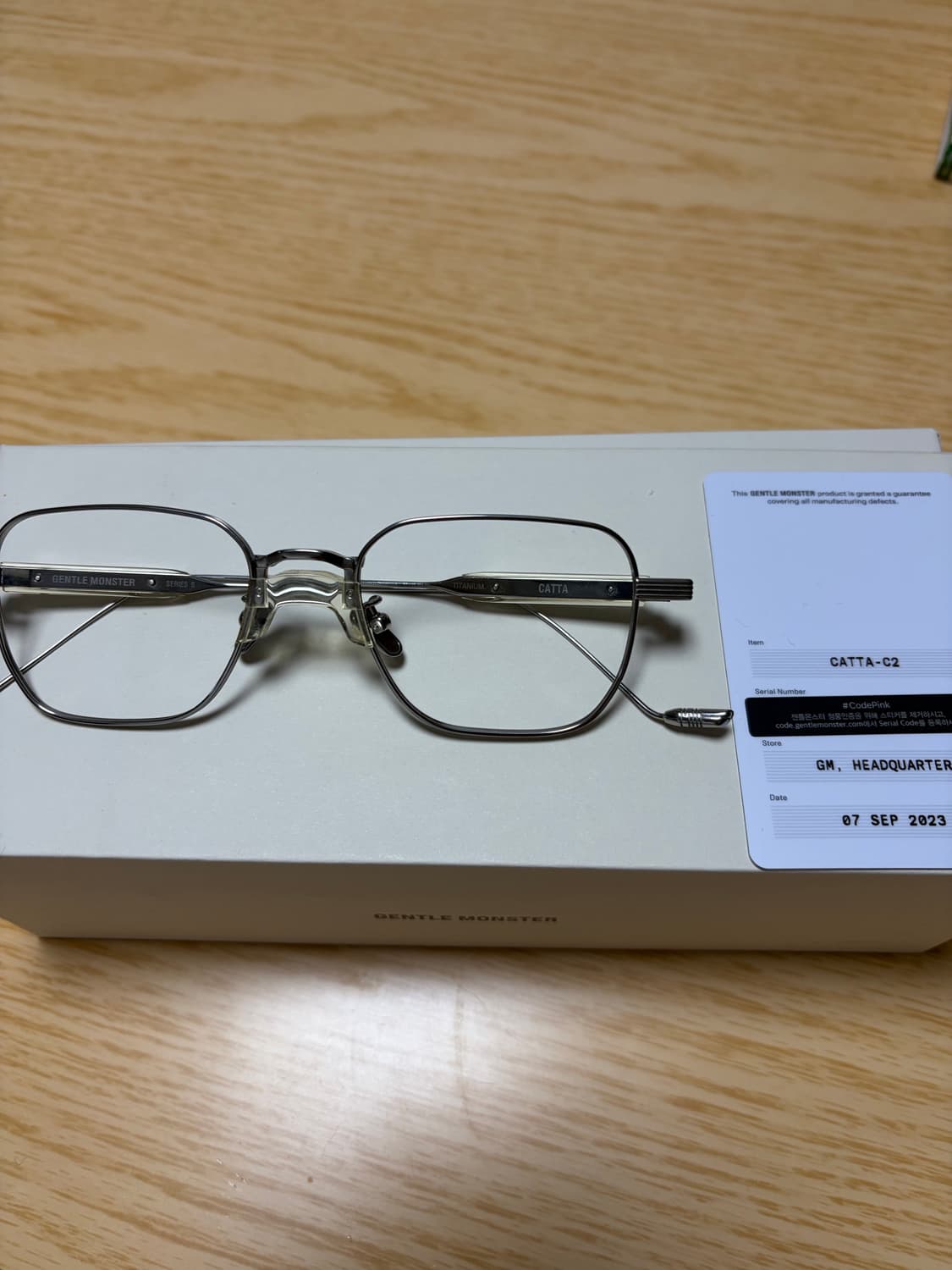 젠틀몬스터 카타 CATTA C2 상품이미지1