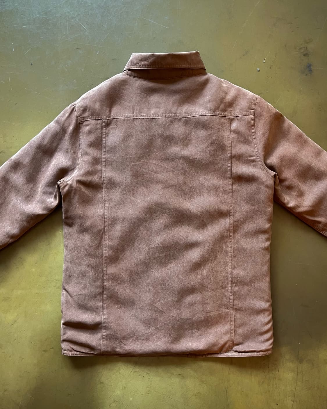 90-00s NOTA BENE Suede Fur Shirt Jacket 상품이미지7