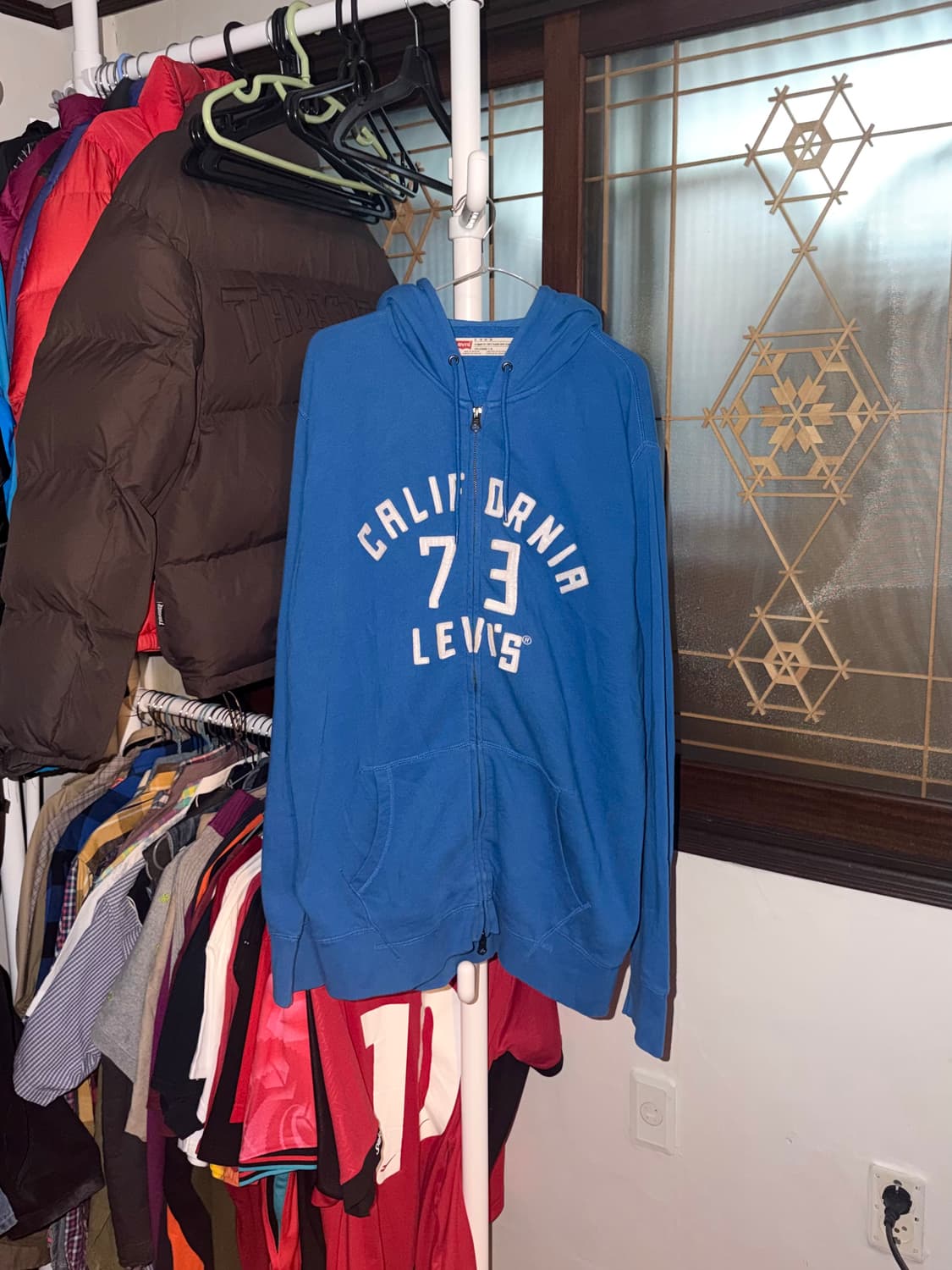 리바이스 y2k 투웨이 후드집업 상품이미지1