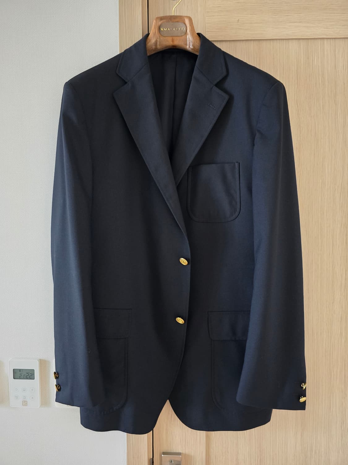 제이프레스 금장자켓 페핀 메리노 트로피컬 3B 상품이미지2