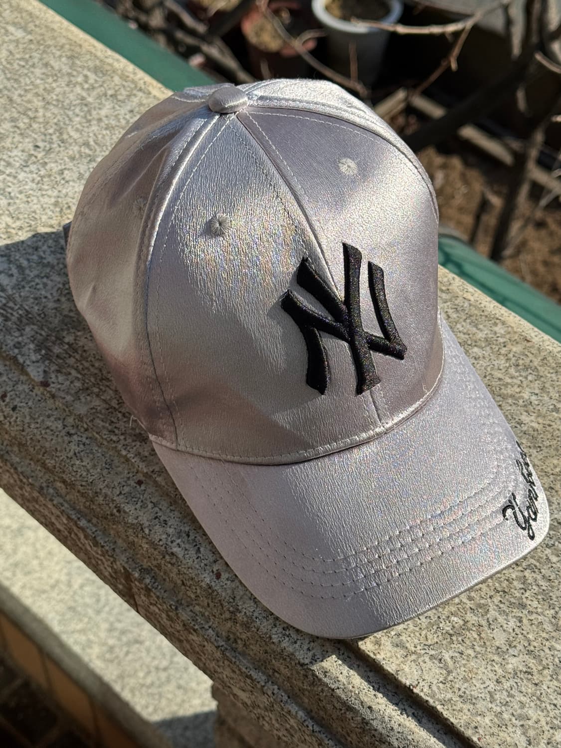 MLB 뉴욕양키즈 실버캡 상품이미지2