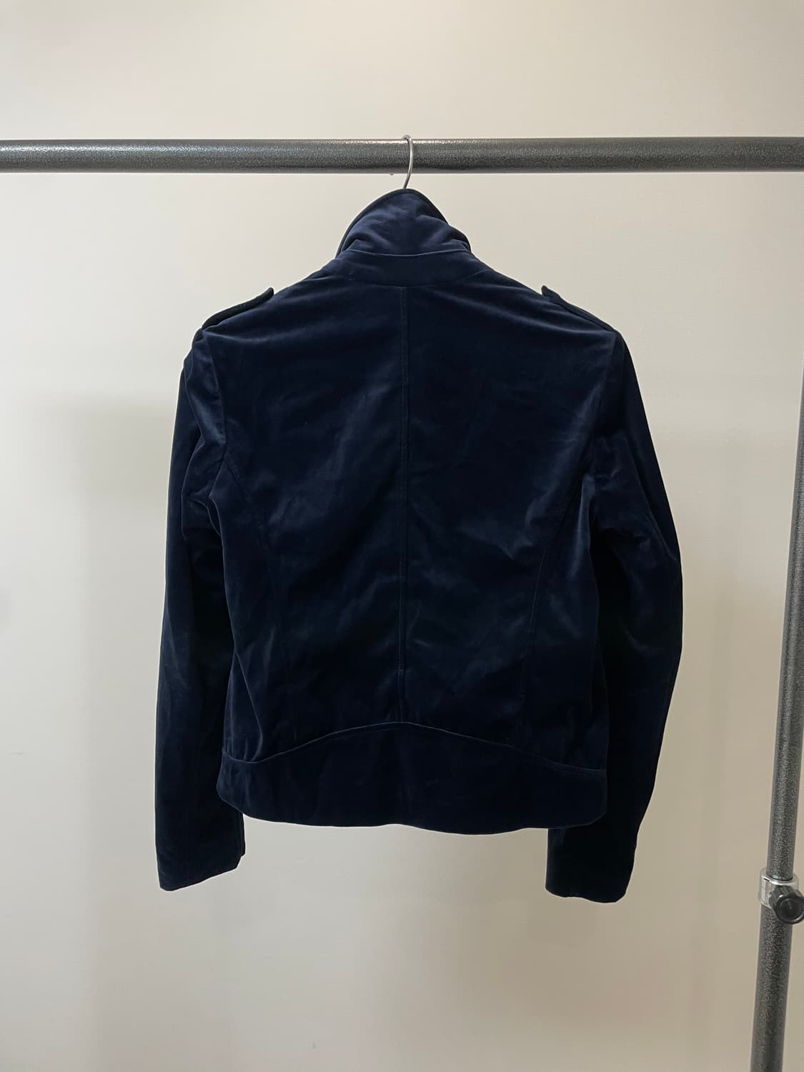 (S) 마르코 폴로 네이비 벨벳 라이더 자켓 상품이미지4