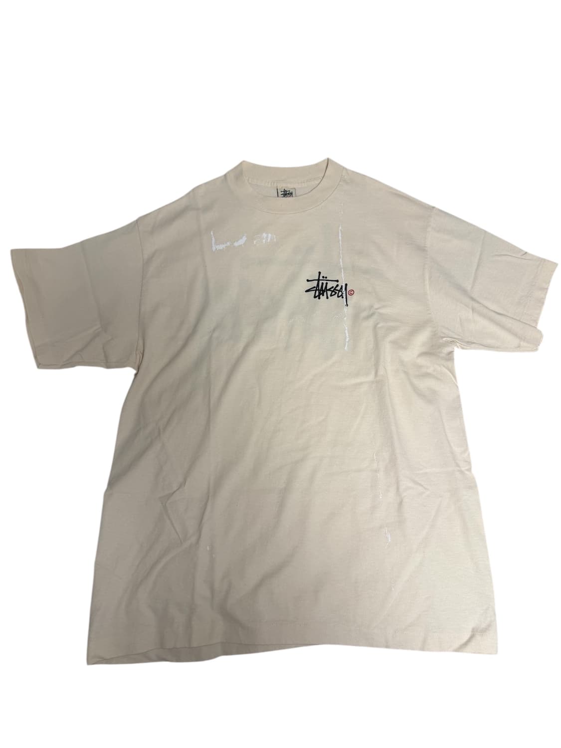 [XL] 90s 스투시 스탁 로고 티셔츠 싱글 스티치 상품이미지2