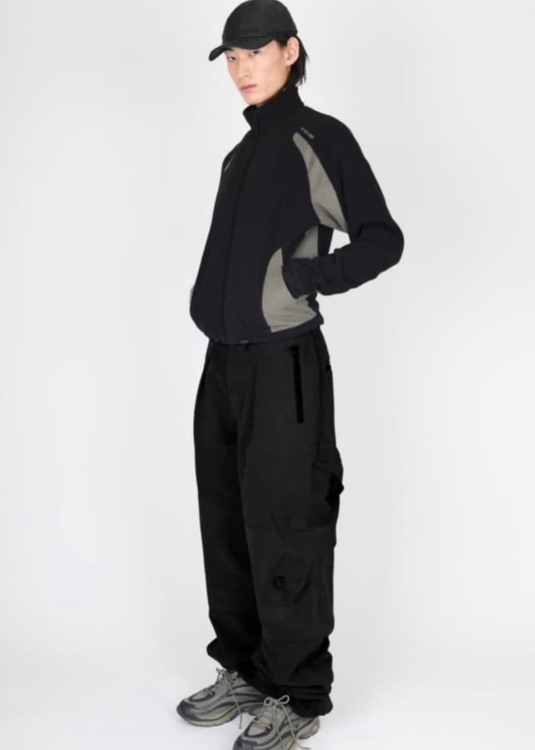 혜인서 밀리터리 블랙 카고팬츠 4사이즈 상품이미지3