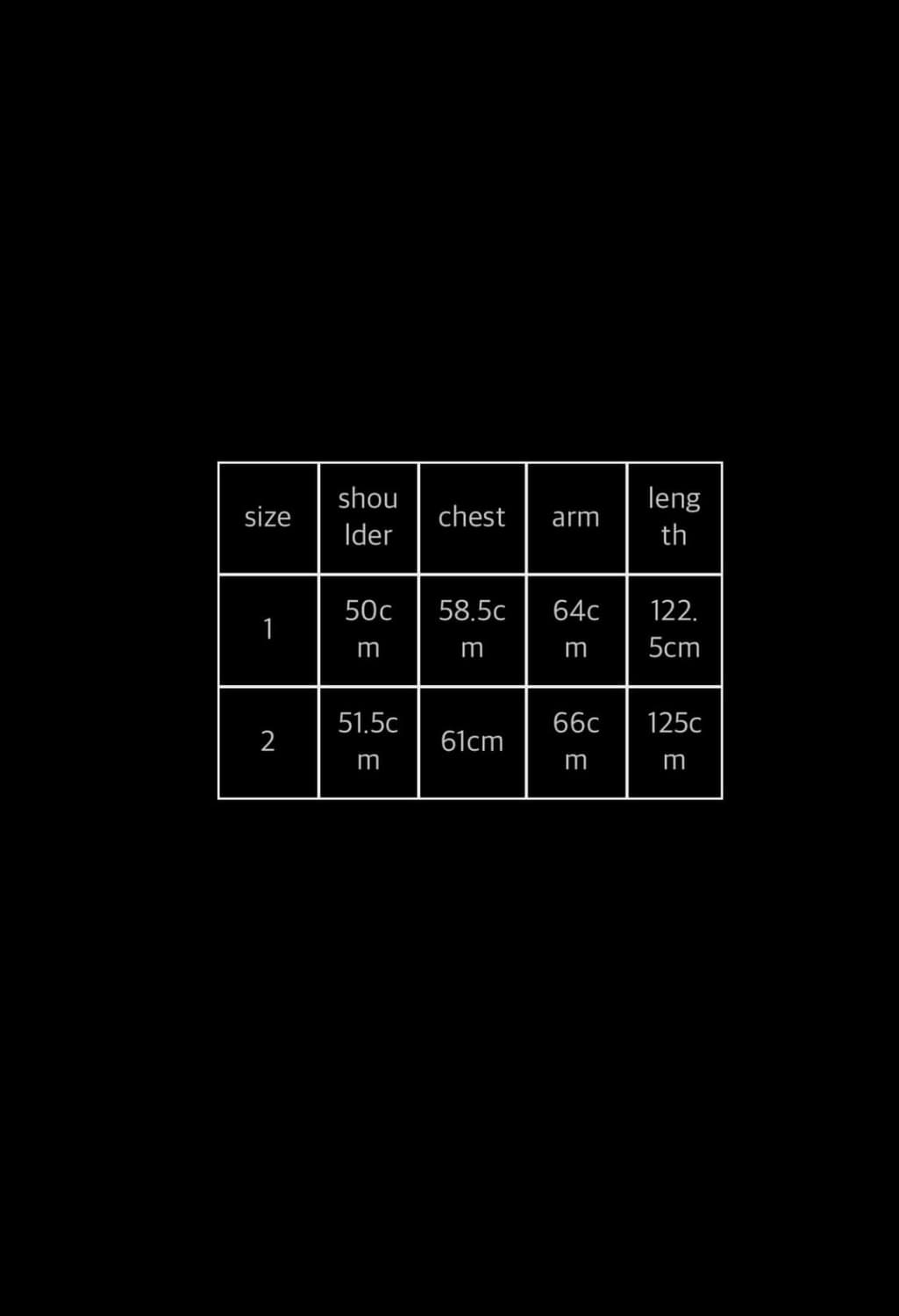 LCBX 파머스 코트 1size 축융x 상품이미지2