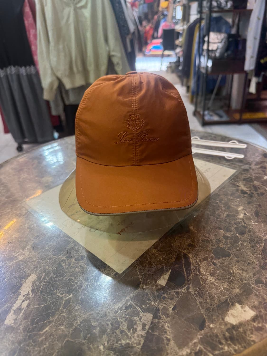 S 정품 로로피아나 마이크로 바이퍼 볼캡 팝니다 상품이미지1