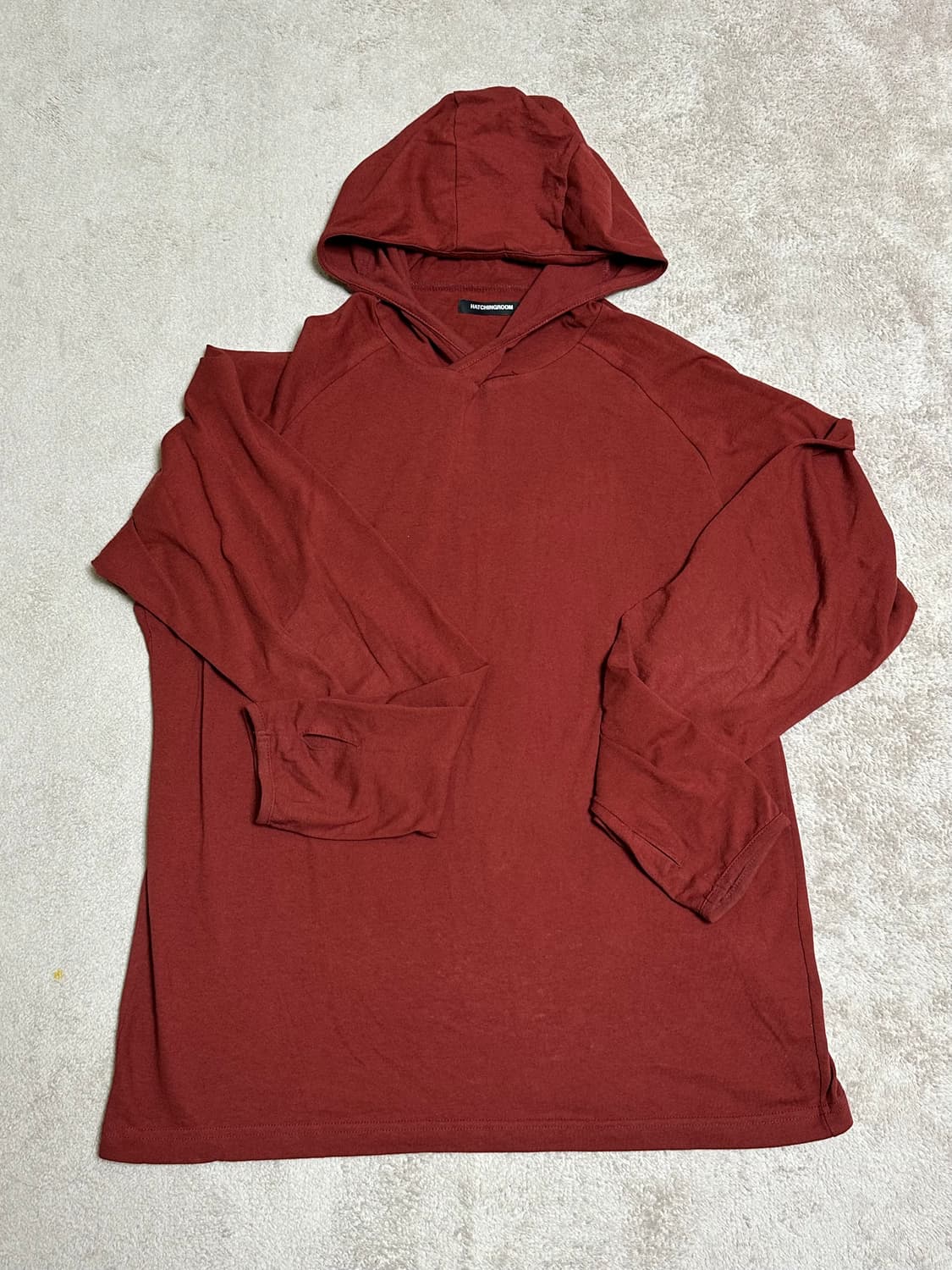 헤칭룸 레이어드 후드 2사이즈 상품이미지1