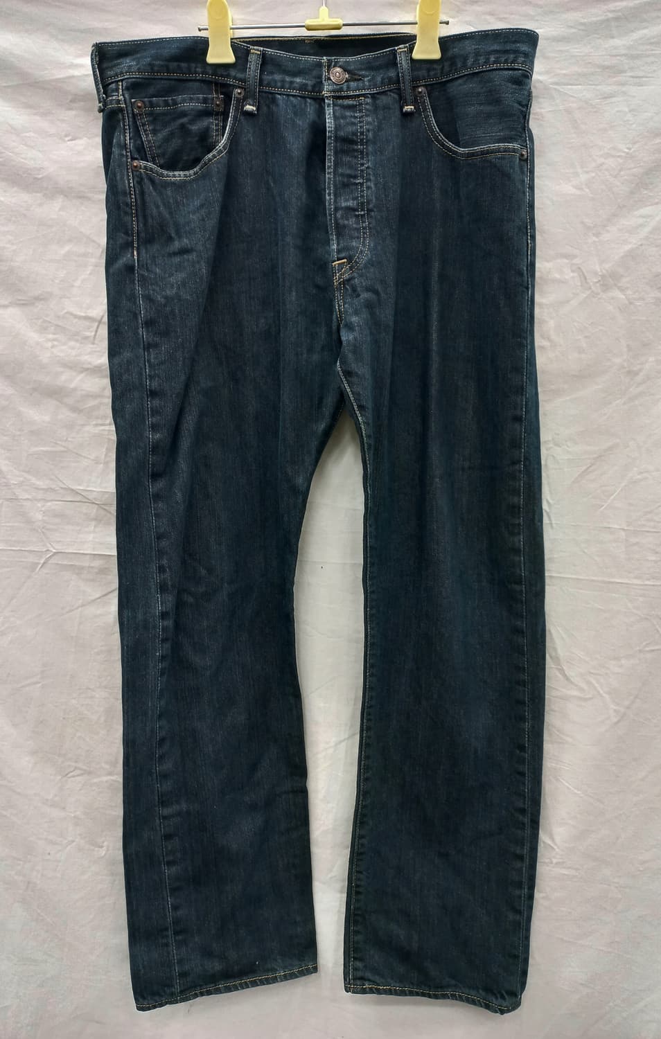 리바이스 501 워싱 청바지 (허리 34) 상품이미지3