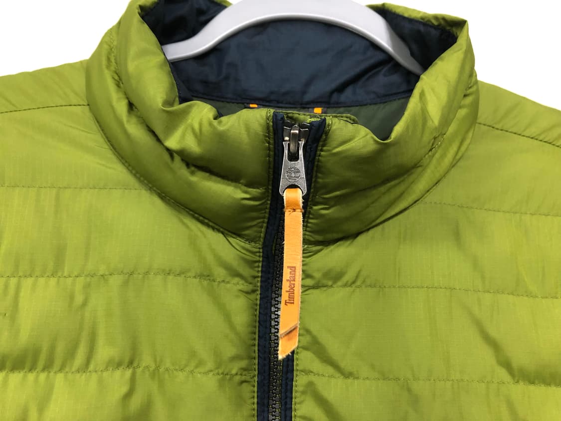 Timberland 팀버랜드 남성 시그니처 소가죽 로고 경량패딩 _ L 상품이미지3