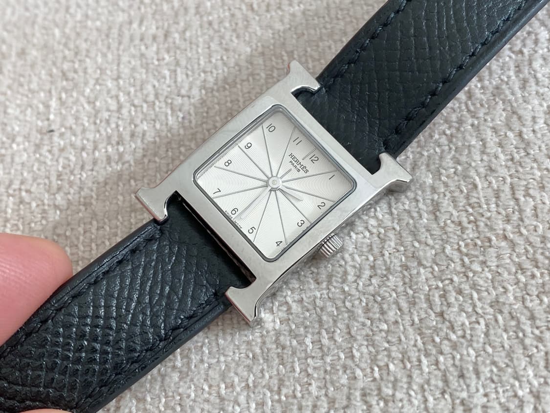 에르메스 H아워 HH1.210 여성용 PM 화이트 다이얼 쿼츠 상품이미지6