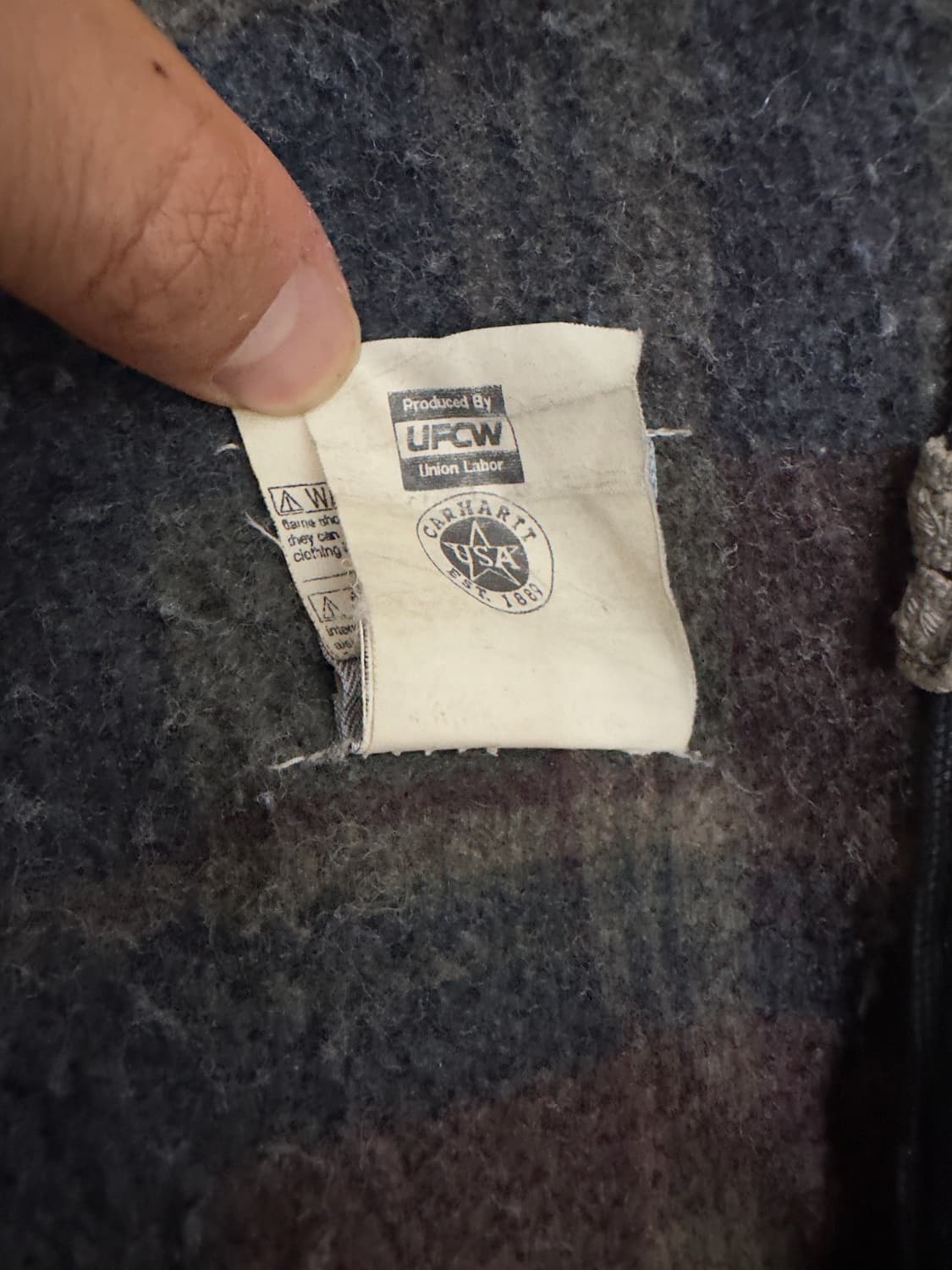 90’s J76 cmt 칼하트 디트로이트 판매합니다 상품이미지4