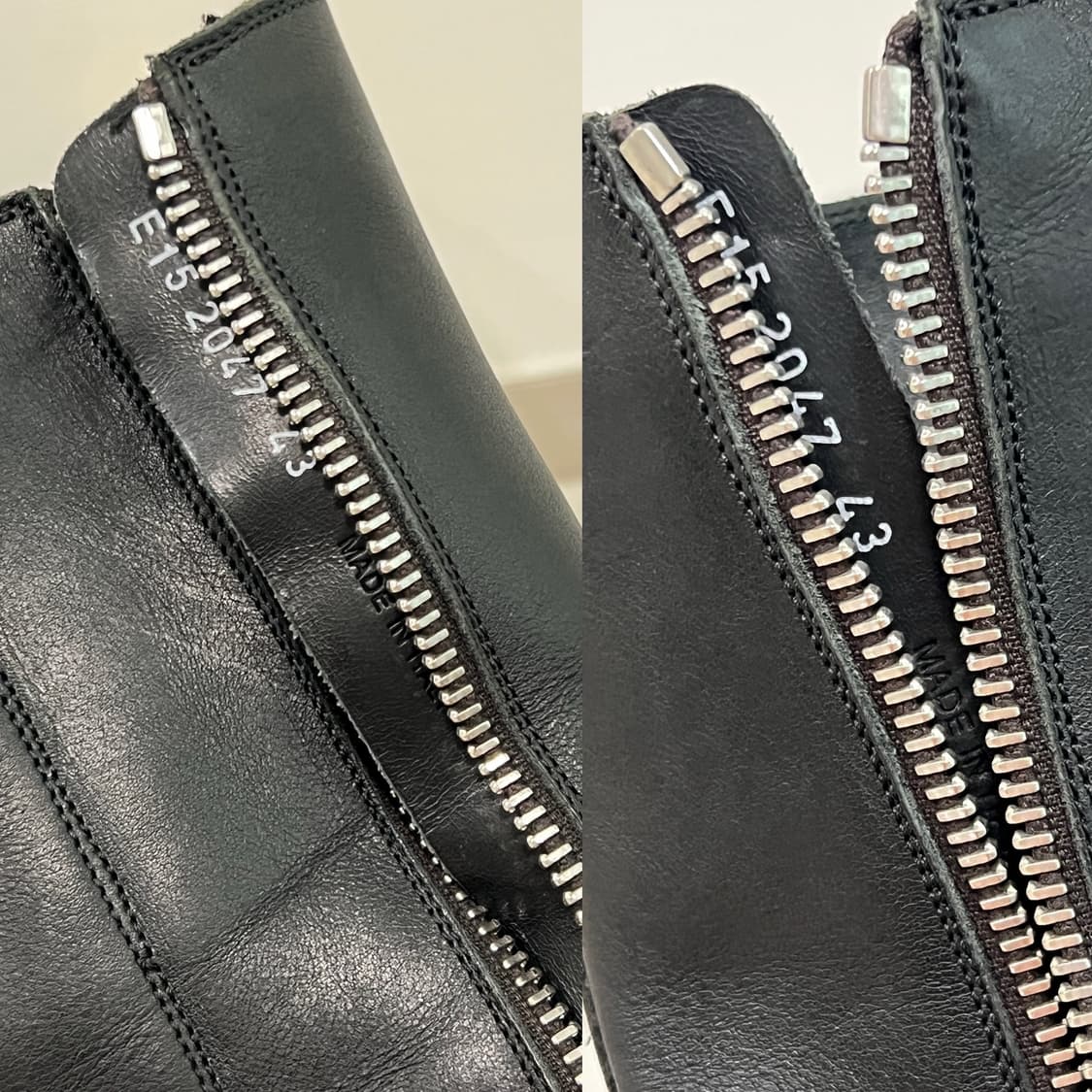 릭오웬스 15FW 롱라몬즈 부츠 블랙 LVBP 상품이미지7