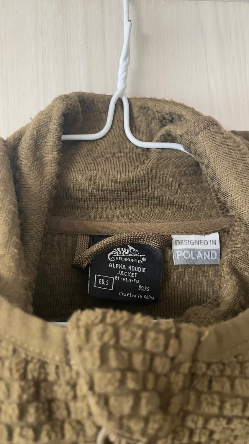 헬리콘텍스 알파 후디 플리스 자켓 코요테 상품이미지9