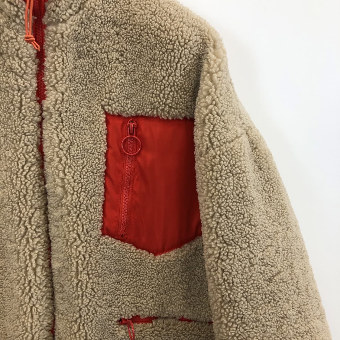 자라 에코 시어링 후리스점퍼 S 오버 누빔안감  상품이미지2