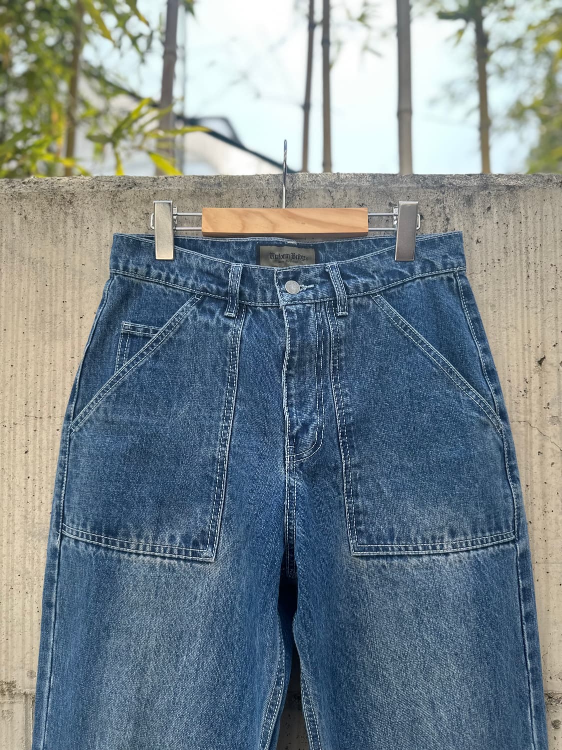 유니폼브릿지 데님 퍼티그 팬츠 상품이미지7