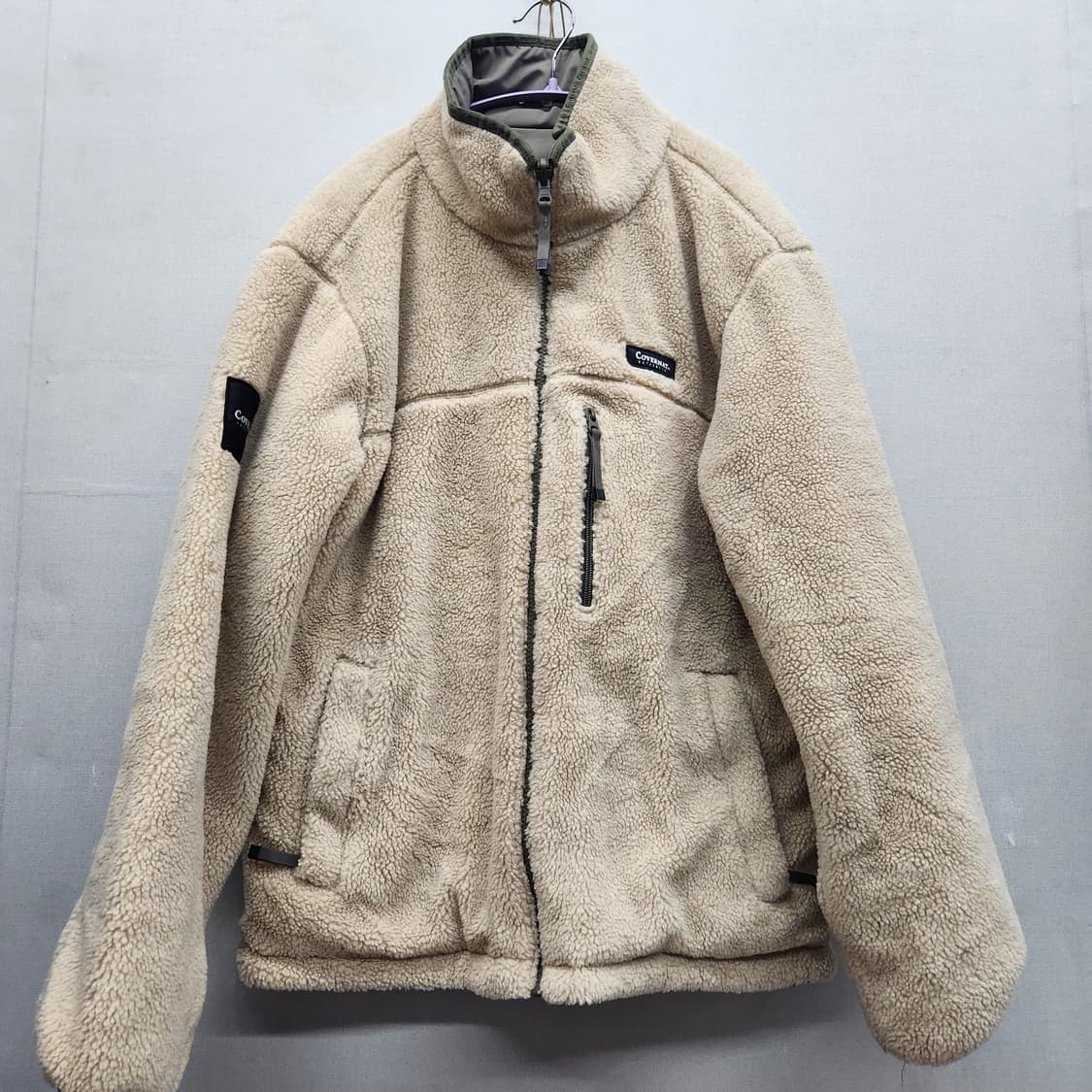 커버낫 패딩/뽀글이 리버시블 스트링 M(XL) 상품이미지1