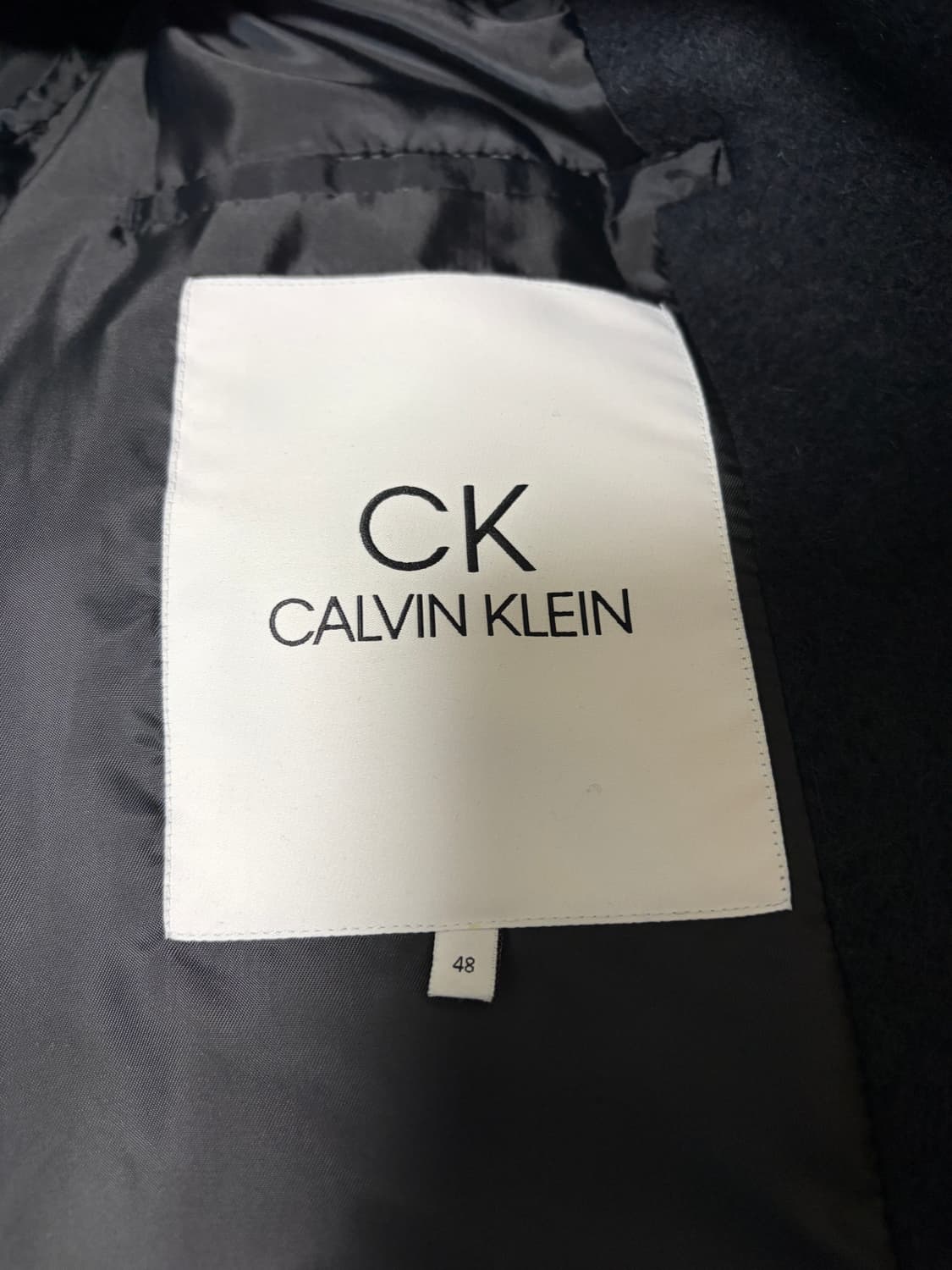 캘빈클라인(CK) 모+알파카 코트 상품이미지2