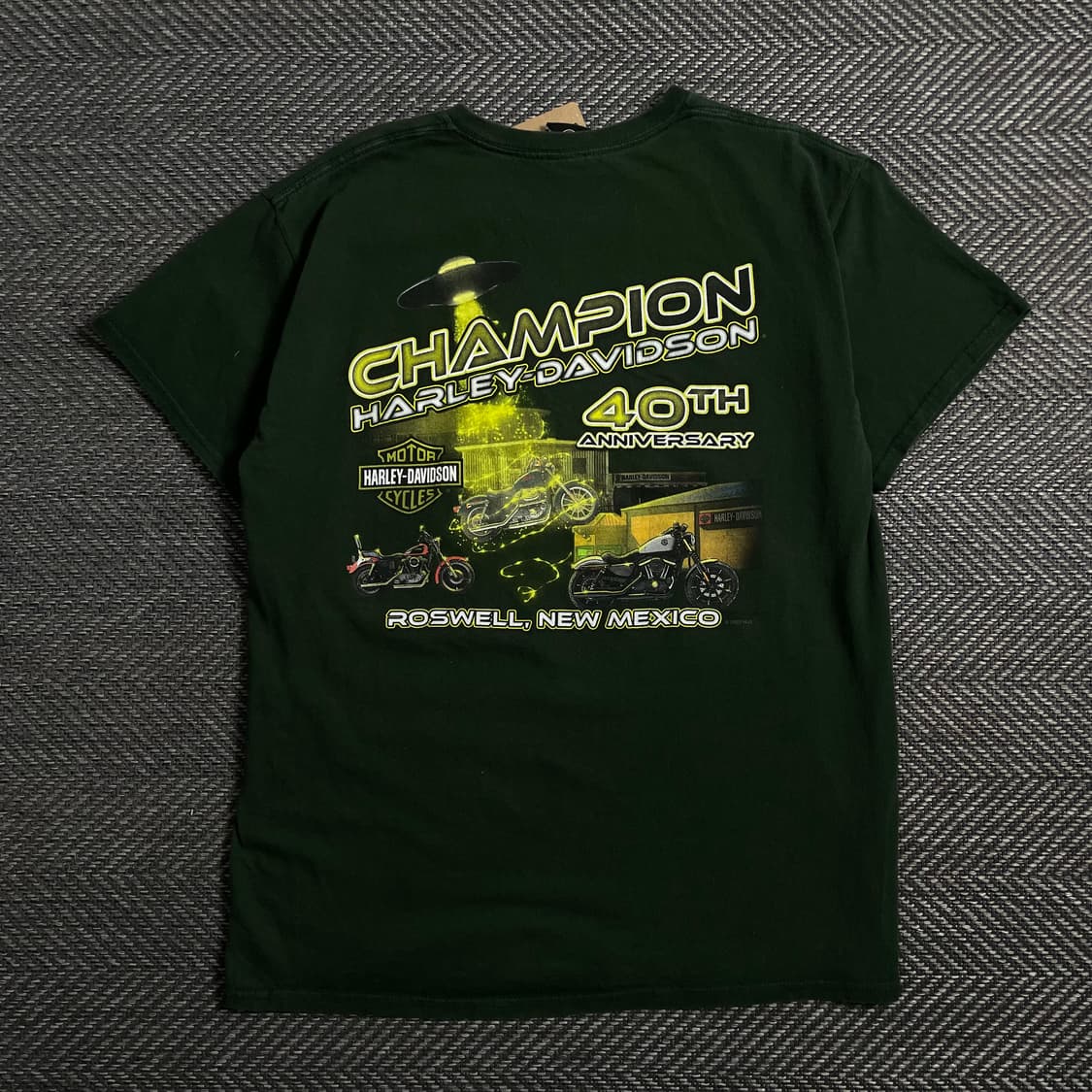 할리데이비슨 USA 오리지널 로스웰 뉴멕시코 반팔 티셔츠o 4439 상품이미지1