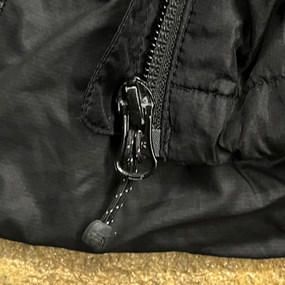 [정품/95] 노스페이스 블랙 바람막이 후드 자켓 b14 상품이미지7