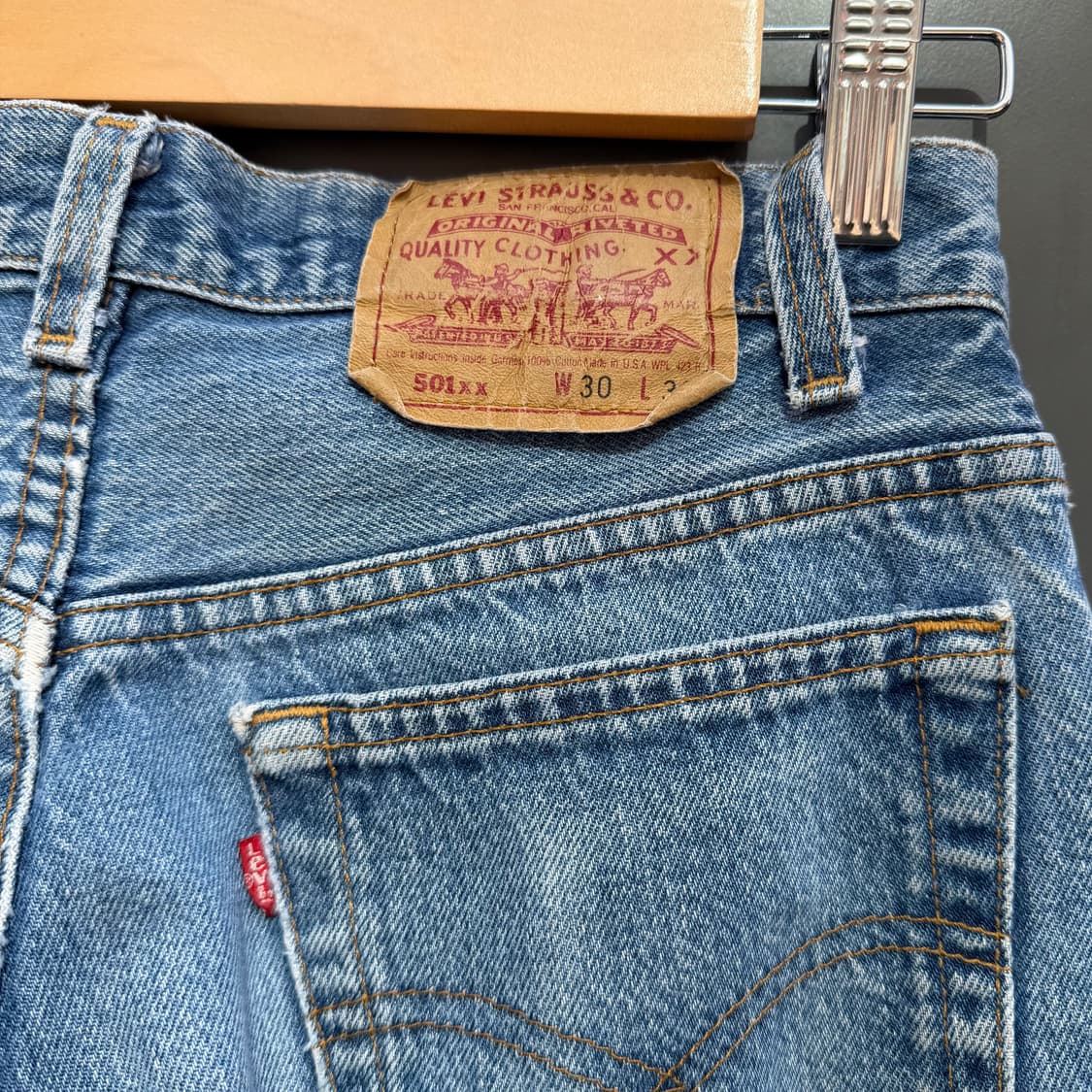 90s USA 빈티지 리바이스 501xx W30 L31 여성사이즈 상품이미지8