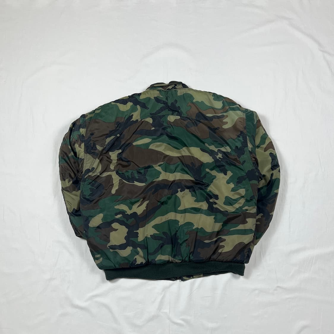 90’s v.t.air corp 밀리터리 나일론 카모 점퍼 상품이미지7