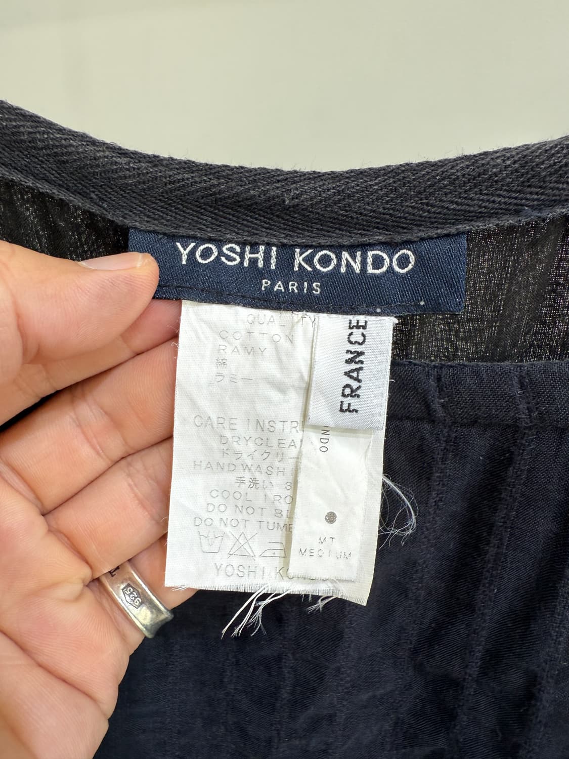 YOSHI KONDO (Made in France) 롱원피스 상품이미지6