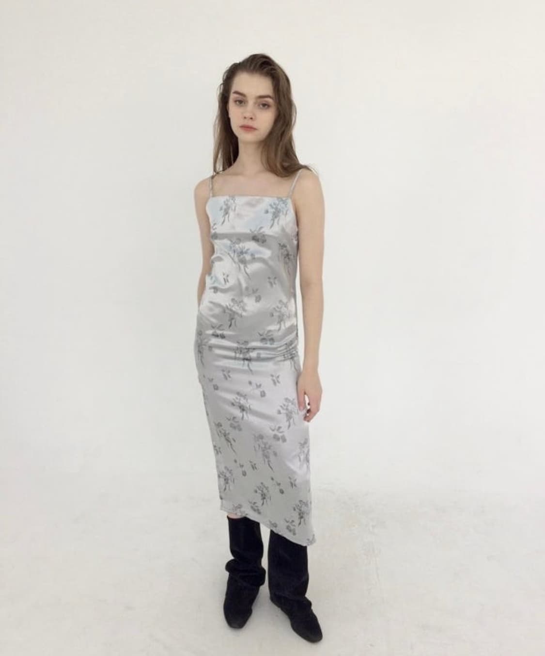 <새상품>wsc archive orchid dress 003 상품이미지3