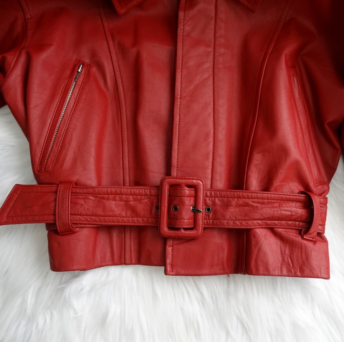 일본 JHA-JHA CLUB 여성 가죽 자켓 1852 상품이미지6