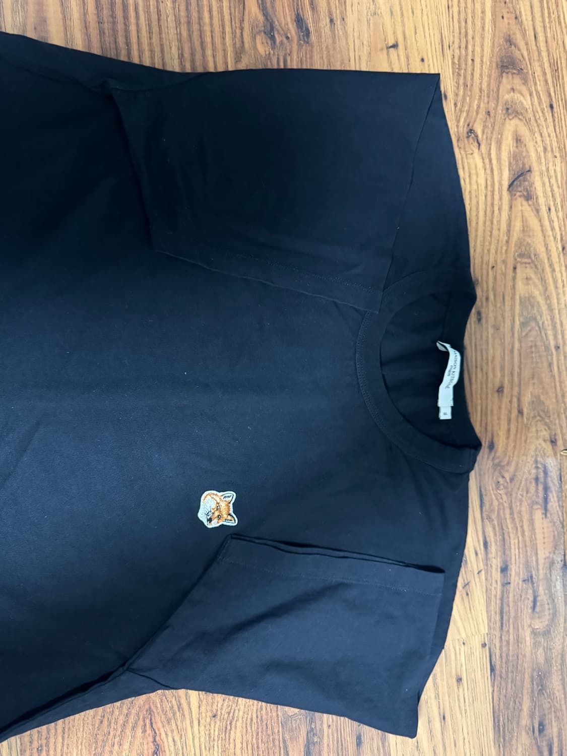 메종키츠네 반팔 블랙 XL 상품이미지2