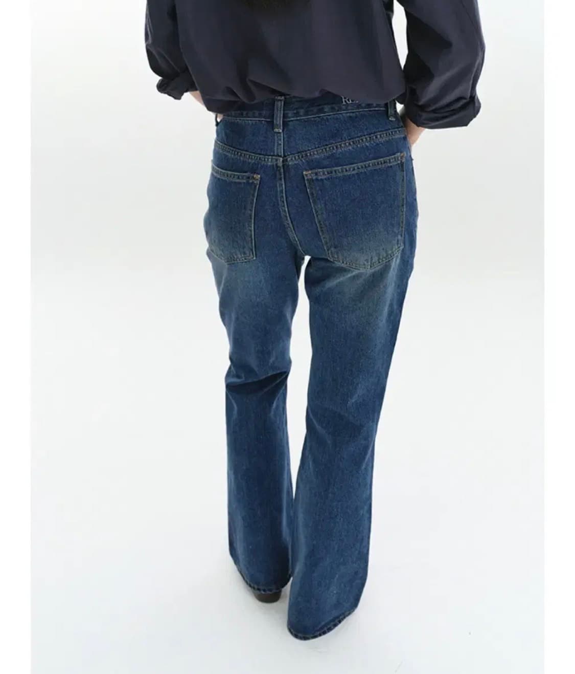 리포스 부츠컷 데님 S 상품이미지2