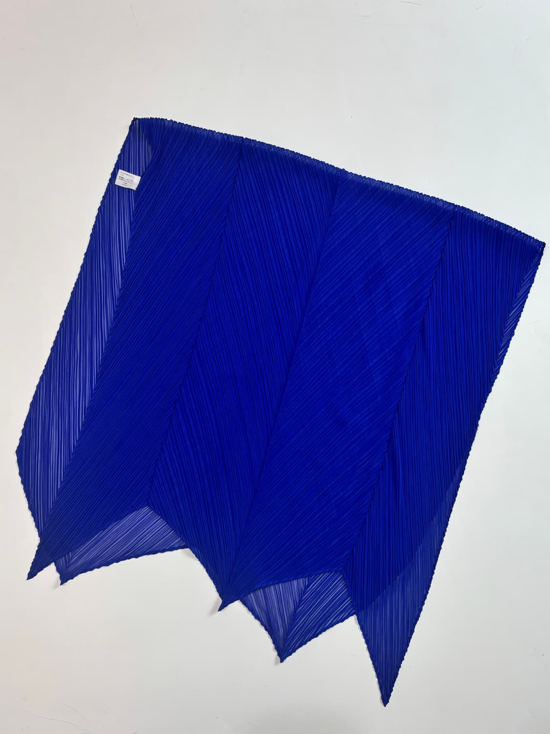 Pleats please 플리츠플리즈 블루컬러 스카프 상품이미지3
