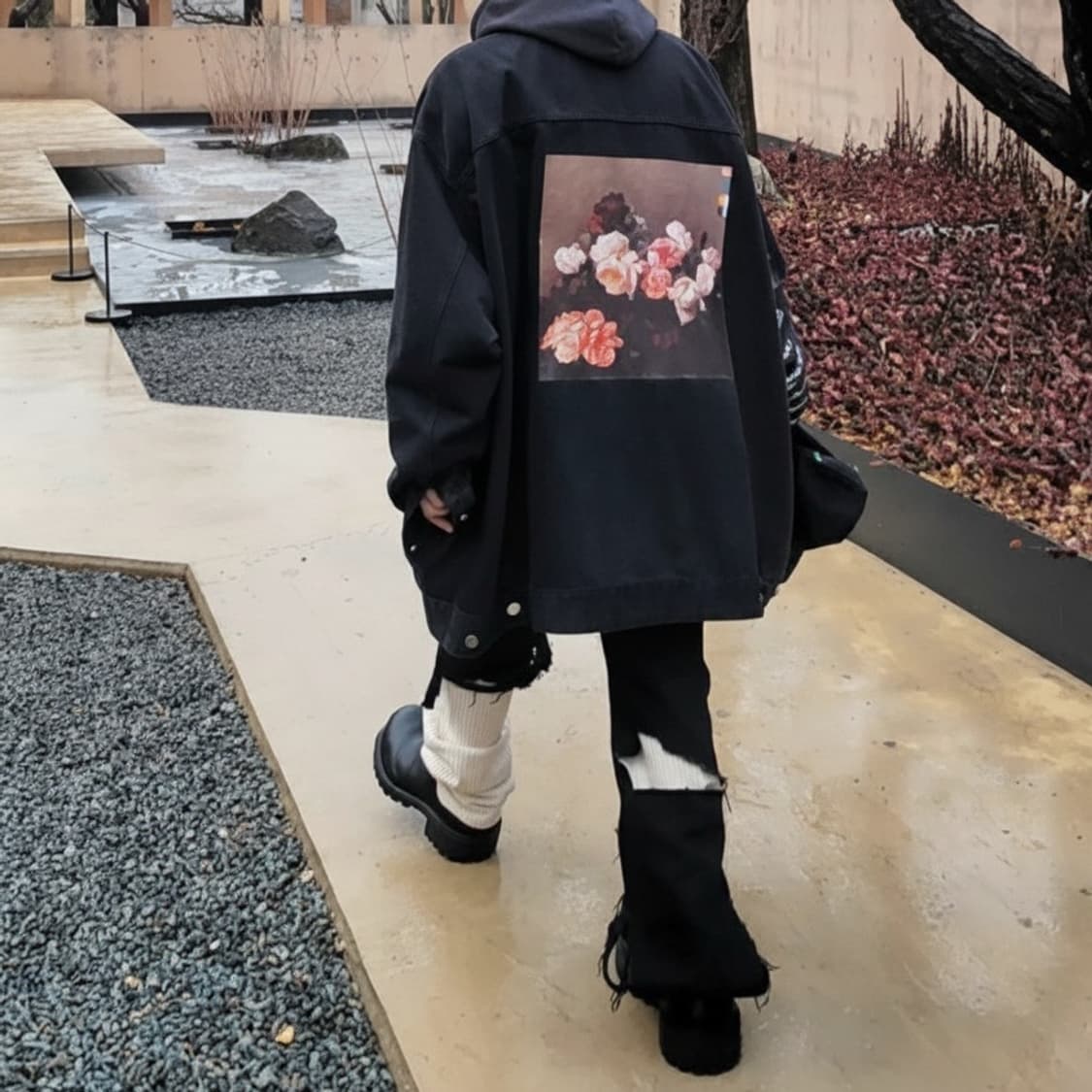 M/ 라프시몬스 플라워 뉴오더 PCL 자켓(새상품) 상품이미지2