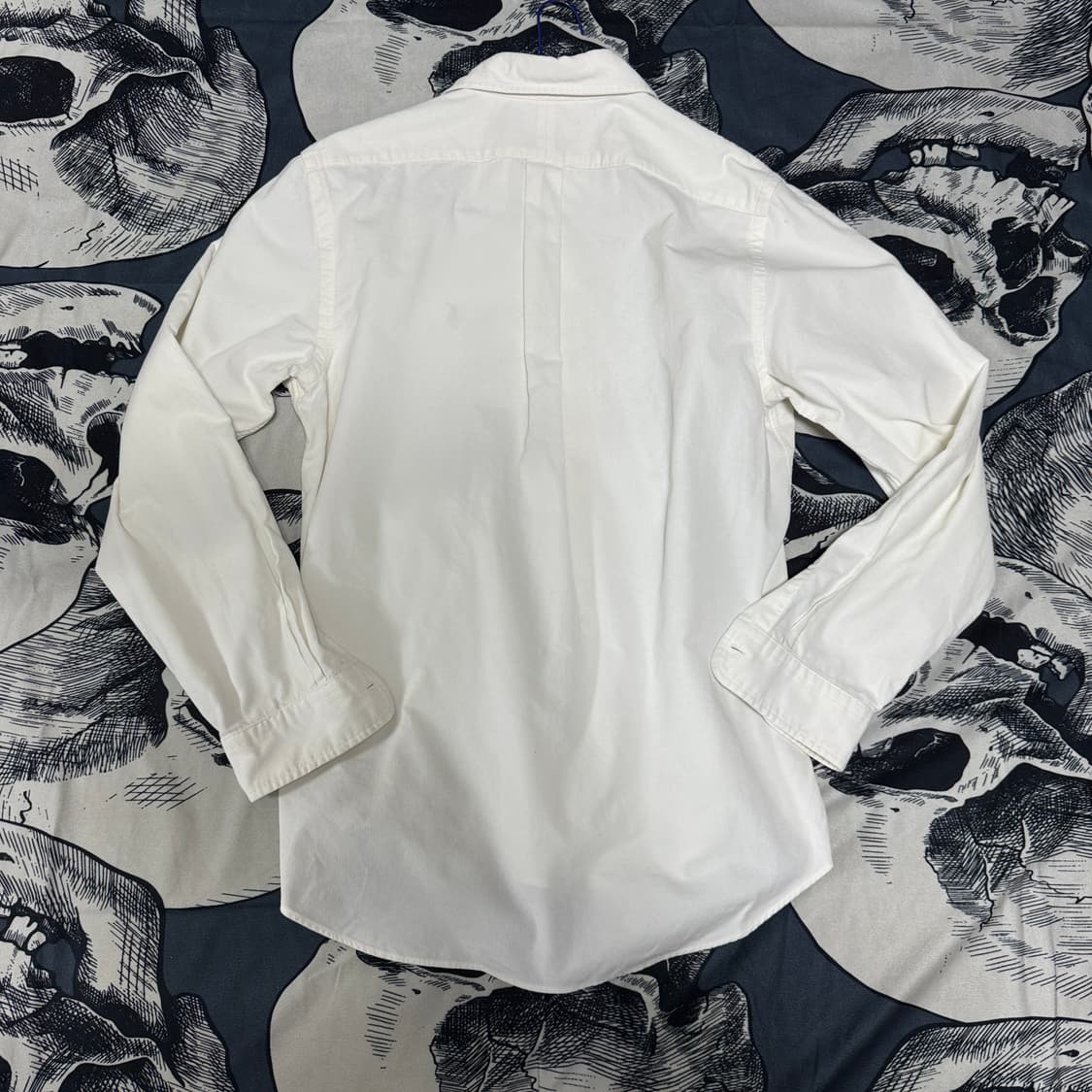 폴로 코듀로이 화이트 셔츠 M사이즈 클래식핏 상품이미지4