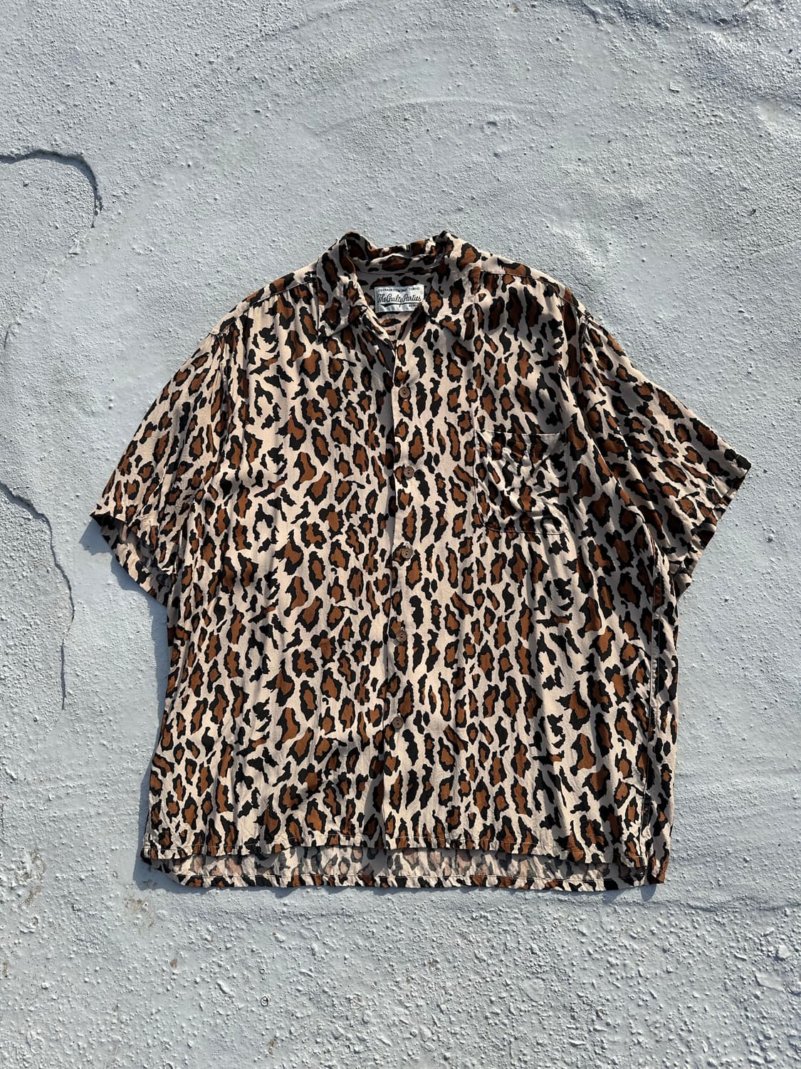 Wacko Maria 와코마리아 레오파드 레이온 셔츠 상품이미지1
