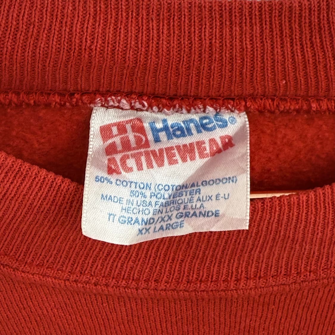 90s Hanes 빈티지 맨투맨 (2XL) 상품이미지2