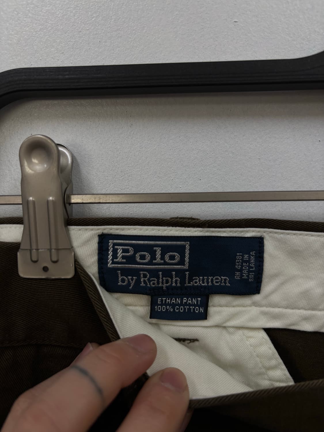 폴로랄프로렌 치노팬츠34x32 상품이미지5