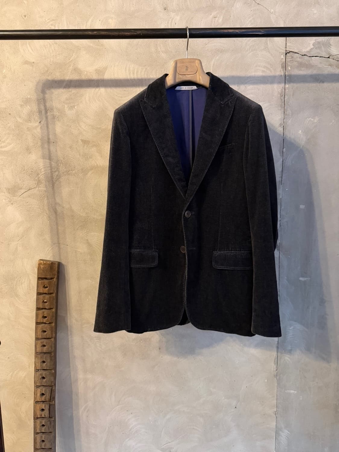 아르마니 꼴레지오니 벨루어 자켓 슬림100 상품이미지10