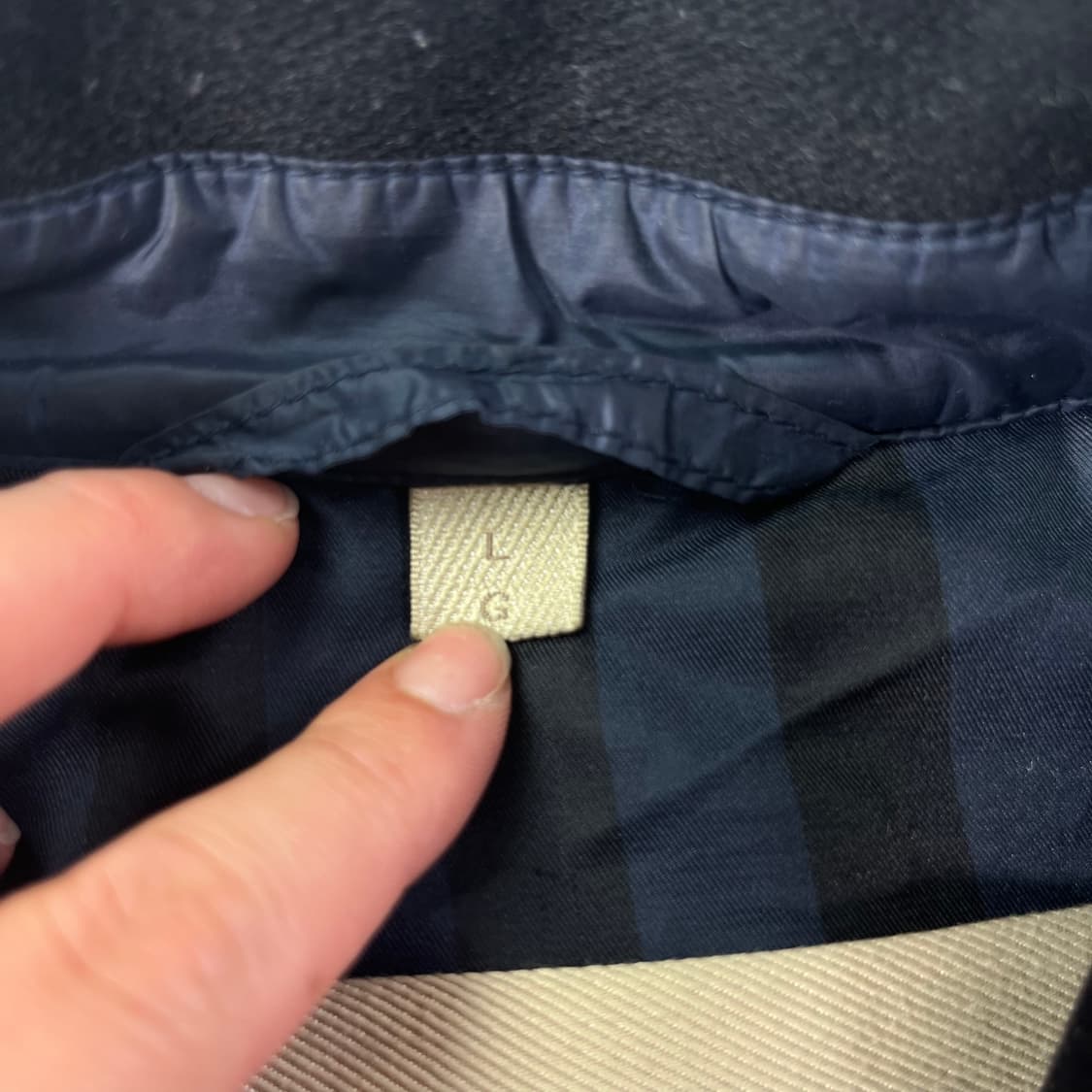 100 버버리 브릿 엘보 패치 퀄팅 자켓 상품이미지4