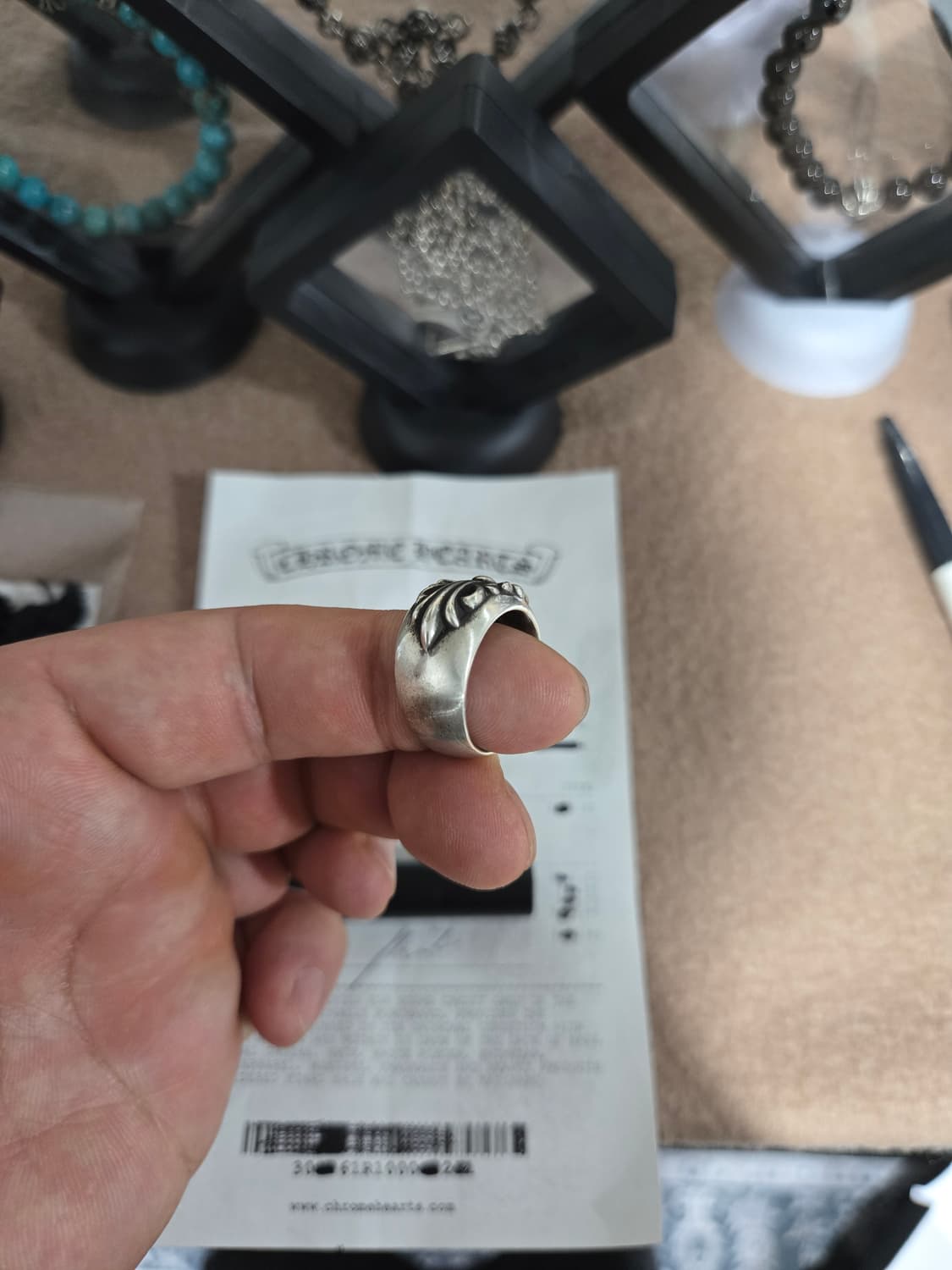 크롬하츠 플로랄링 정품  상품이미지4