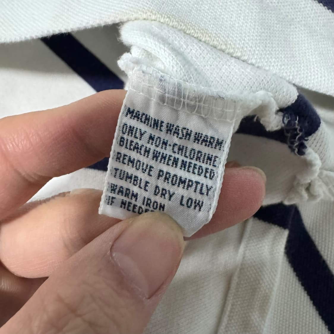 폴로 랄프로렌 단가라 럭비티 상품이미지5